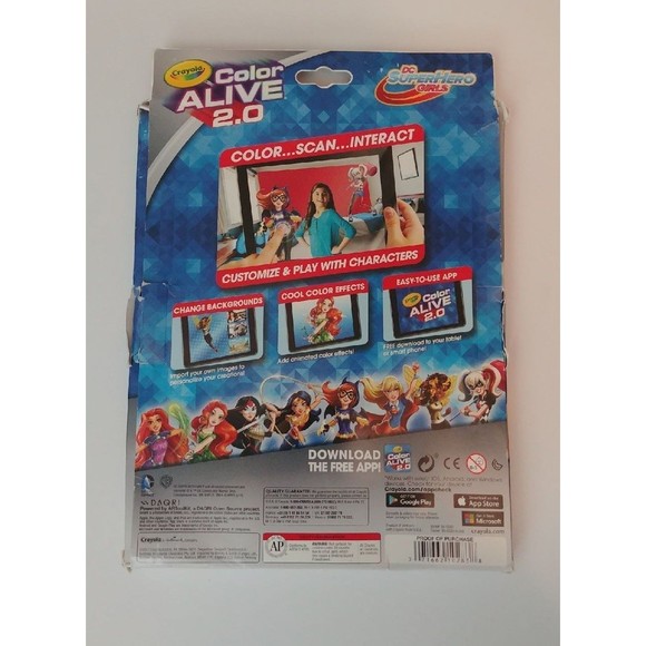 DC Super Hero Girls Color Alive 2.0 - Picture 2 of 4